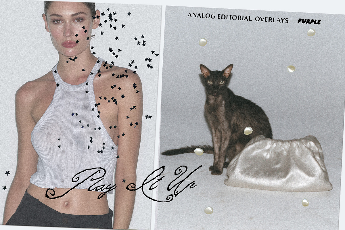 Play It Up: Analog PNG Overlays, a Texture Graphic by Purple (Photo 3 of 13)
