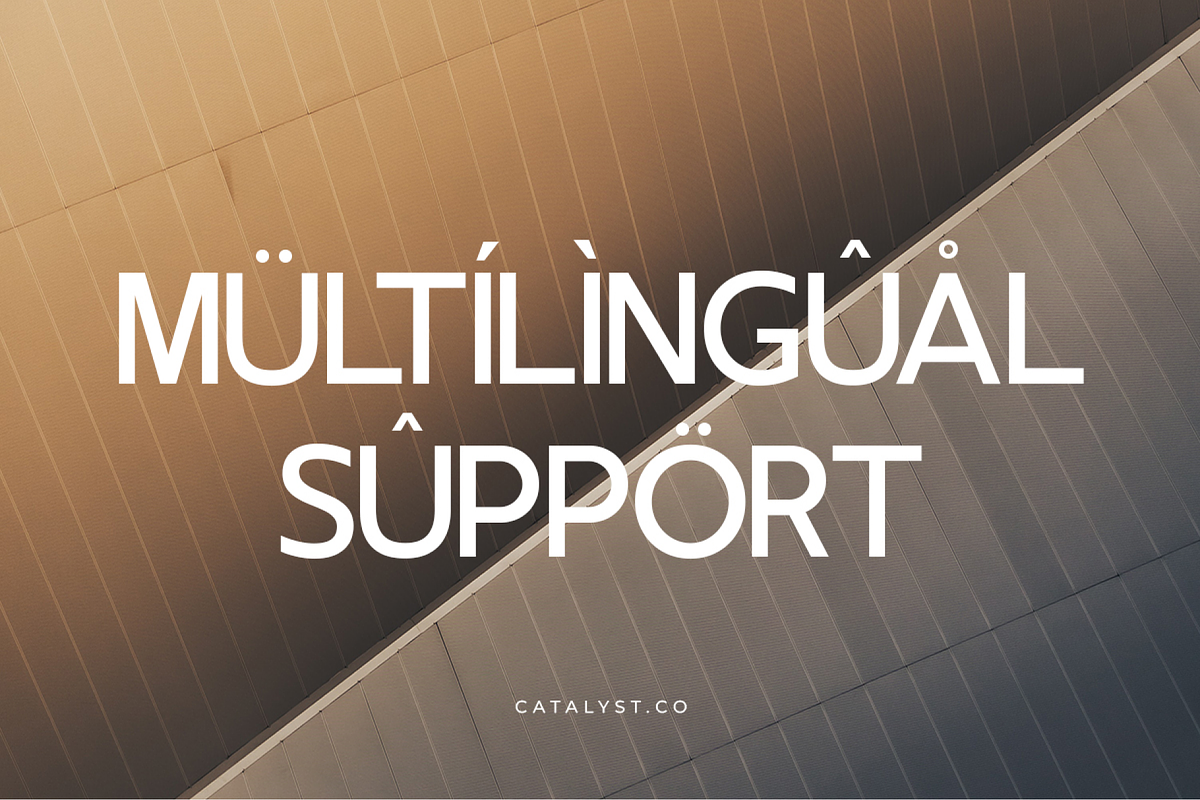 Goziath Modern Sans Serif Font, a Sans Serif Font by Catalystco Studio (Photo 11 of 11)