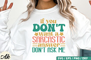 Sarcasm Retro SVG Bundle ,Sarcasm, a Graphic by akazaddesign (Thumbnail 7 of 16)