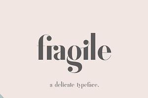 Fragile Collection Font Bundle