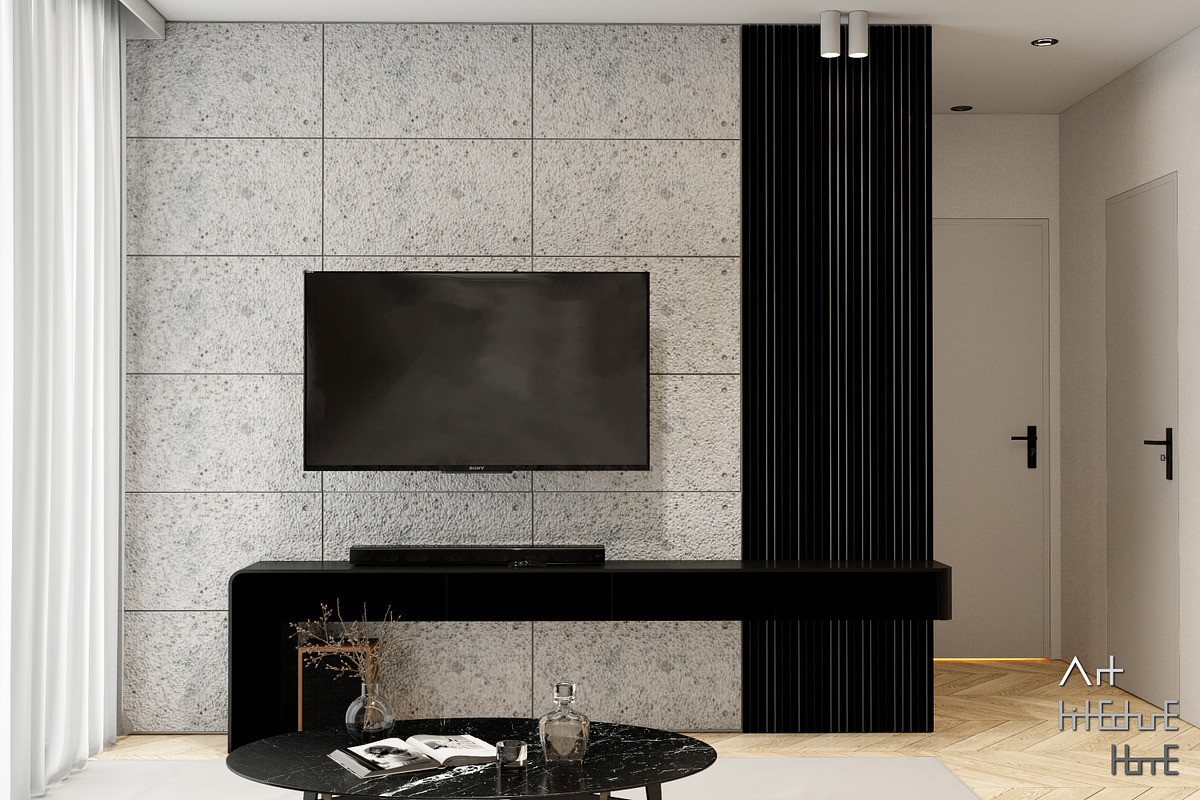 Interior Design Apartment, Living, an Architecture 3D Model by Arthitecture Home (Photo 6 of 6)