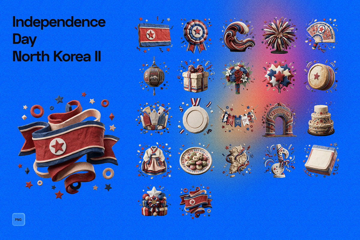 3D Independence Day North Korea - II, an Object Graphic by Pengedar Seni (Photo 2 of 3)