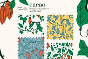 Cacao Seamless Patterns, a Pattern Graphic by lilovwishes (Thumbnail 1 of 5)