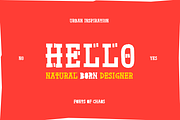 Natural Born Designer - font, a Script Font by David is Creative (Thumbnail 1 of 3)
