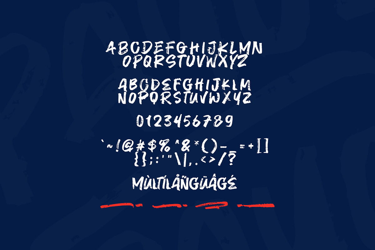 Payout Brush Font, a Handwritten Font by khurasan (Photo 5 of 5)