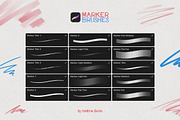 Marker Procreate Brushes, a Brush Add-On by Andrew Skoch Design (Thumbnail 2 of 4)