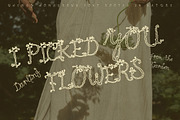 Hand Drawn Floral Whimsy Script Font, a Handwritten Font by Laras Wonderland (Thumbnail 4 of 16)