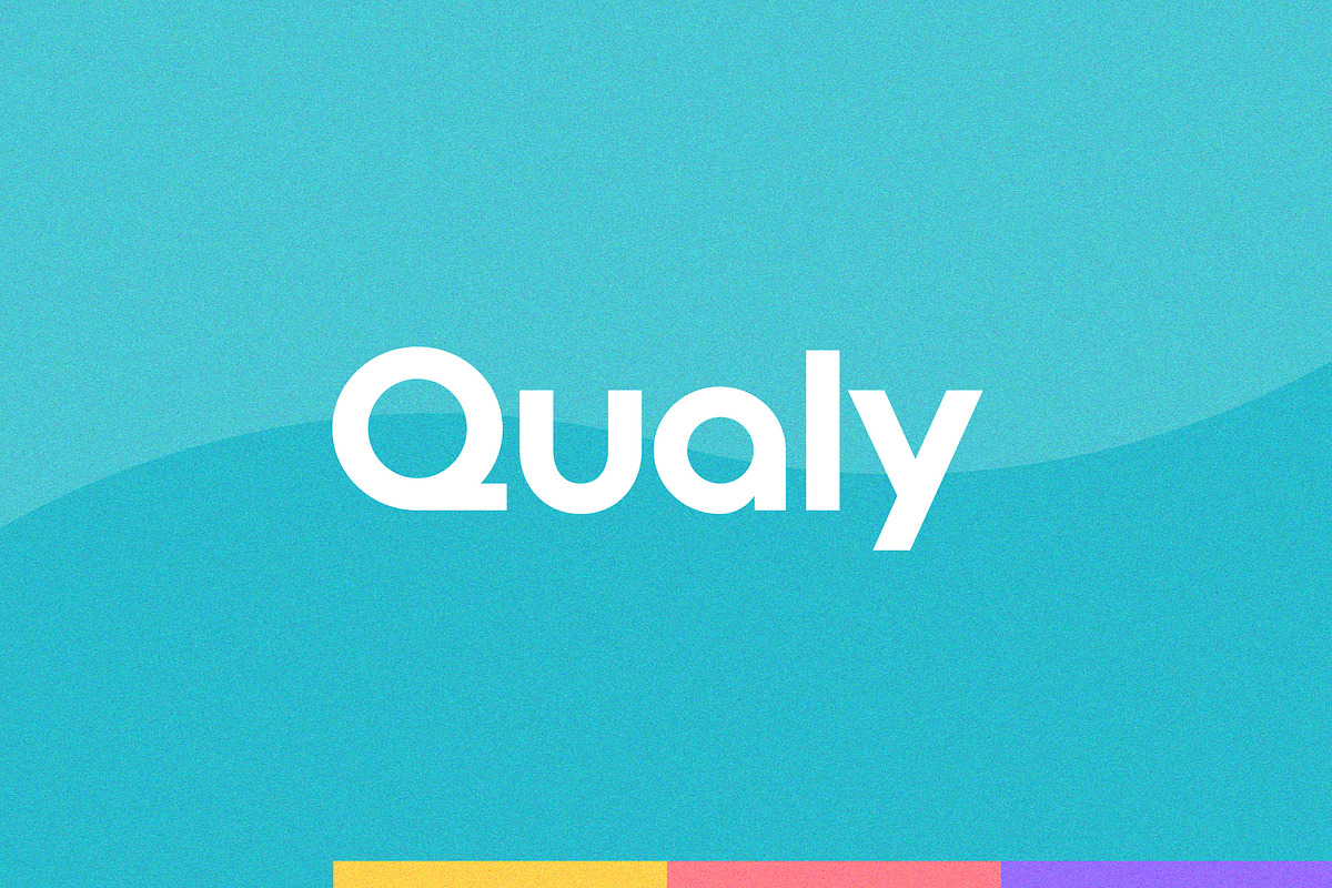 Qualy Logo Font Collection, a Sans Serif Font by Shina Design (Photo 1 of 12)