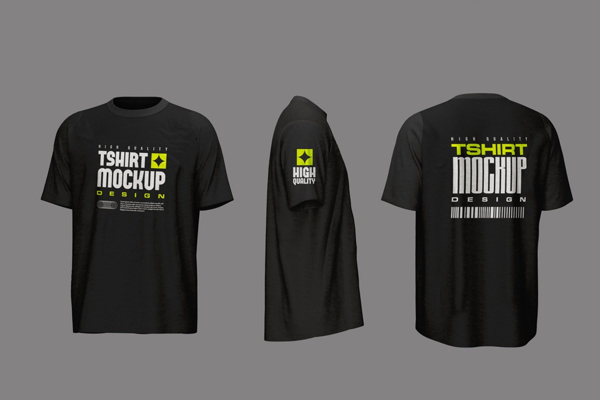 T-Shirt Mockup, a Mockup by Mockupnine (Photo 3 of 4)