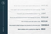 60% OFF Bourton Text Narrow Typeface, a Sans Serif Font by Kimmy Design (Thumbnail 6 of 18)
