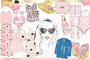 Travel Vacation Wanderlust clipart, an Illustration by Libby Wishes (Thumbnail 4 of 9)