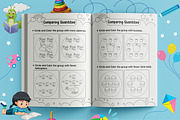 Kindergarten Math Activity Worksheet, a Print Template by Book2bees (Thumbnail 7 of 23)