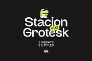 Stacion - Grotesk Type, a Sans Serif Font by Kulturë Type (Thumbnail 1 of 9)