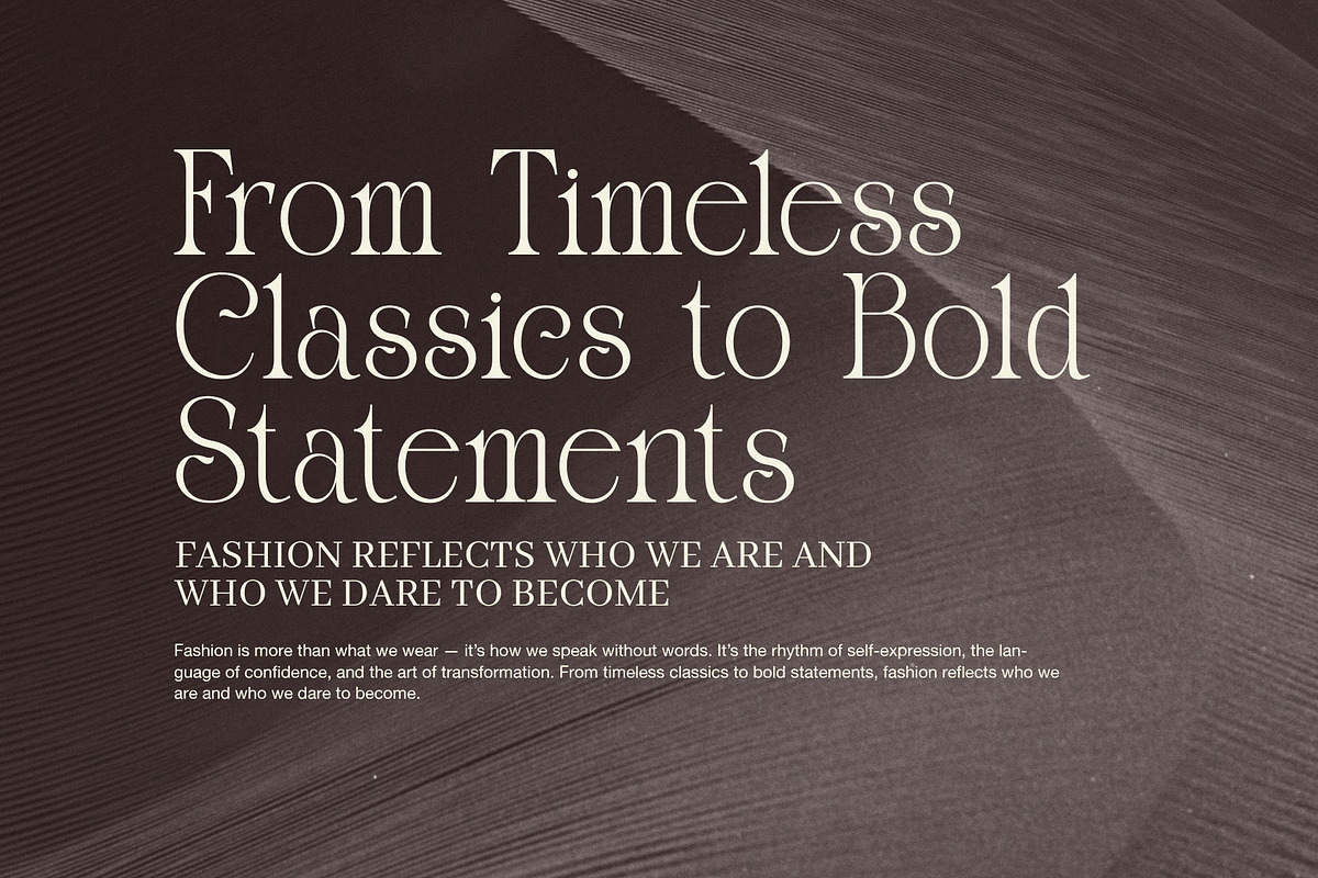 Gillgh Elegant Serif Font, a Serif Font by Perfectype (Photo 5 of 8)