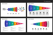 Funnel Diagram PowerPoint Templates, a Presentation Template by Warna Works (Thumbnail 10 of 26)