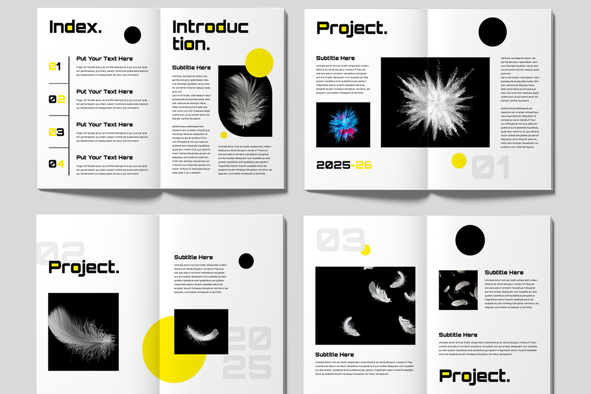 Smart Photo Book Layout, a Magazine Template by MightyDesign (Photo 3 of 7)
