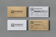 Kraft Paper Business Card Bundle, a Business Card Template by GraphicsEgg (Thumbnail 12 of 13)
