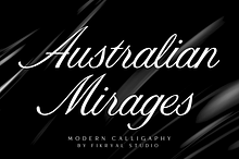 Australian Mirages – Calligraphy