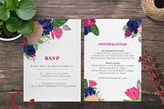 FLOWER WEDDING INVITATION SUITES, an Invitation Template by Totem Invitation House (Thumbnail 4 of 4)