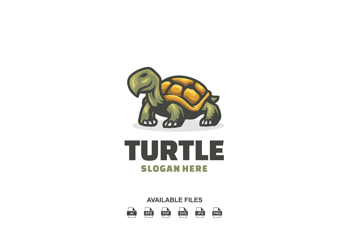 Turtle Logo, a Design Template by artchiles_design