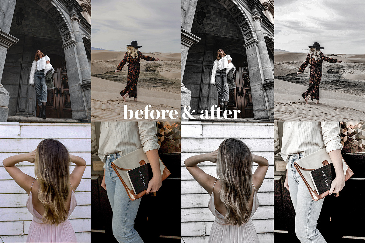 Minimal Grey Lightroom Mobile Preset, an Action Add-On by in between details (Photo 7 of 16)