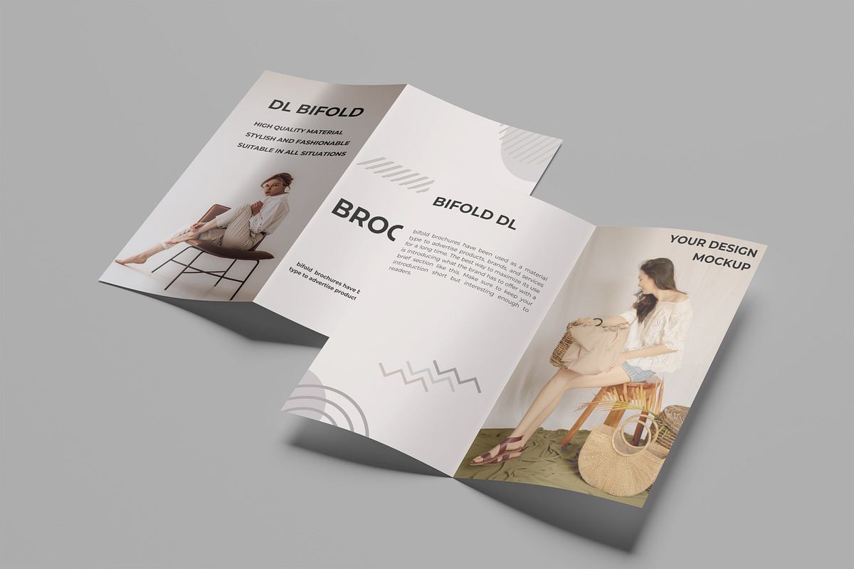 Bifold DL Flyer Mockups preview 2