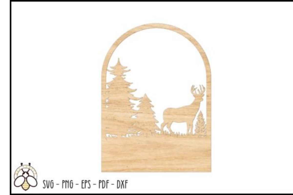 Laser Cut Christmas Cards, an Object Graphic by BeeCraftR (Photo 3 of 13)