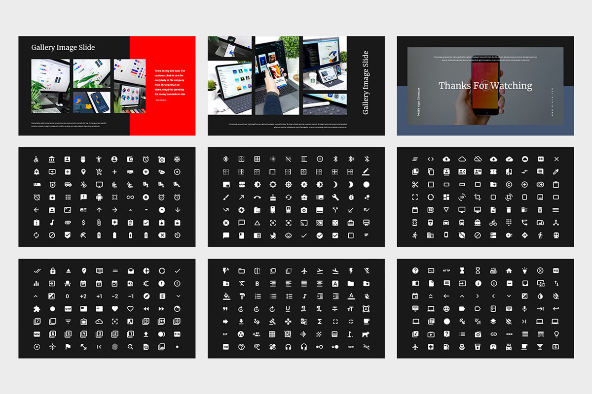 Minua : Mobile Apps Powerpoint, a Presentation Template by Punkl Camp (Photo 9 of 9)