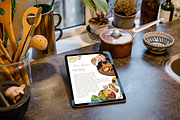 Recipe Cookbook Ebook Template Canva, a Magazine Template by Alloura Template Studio (Thumbnail 4 of 9)