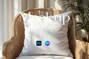 Luxury  Pillow Cover Mockup, a Product Mockup by MockupWizard