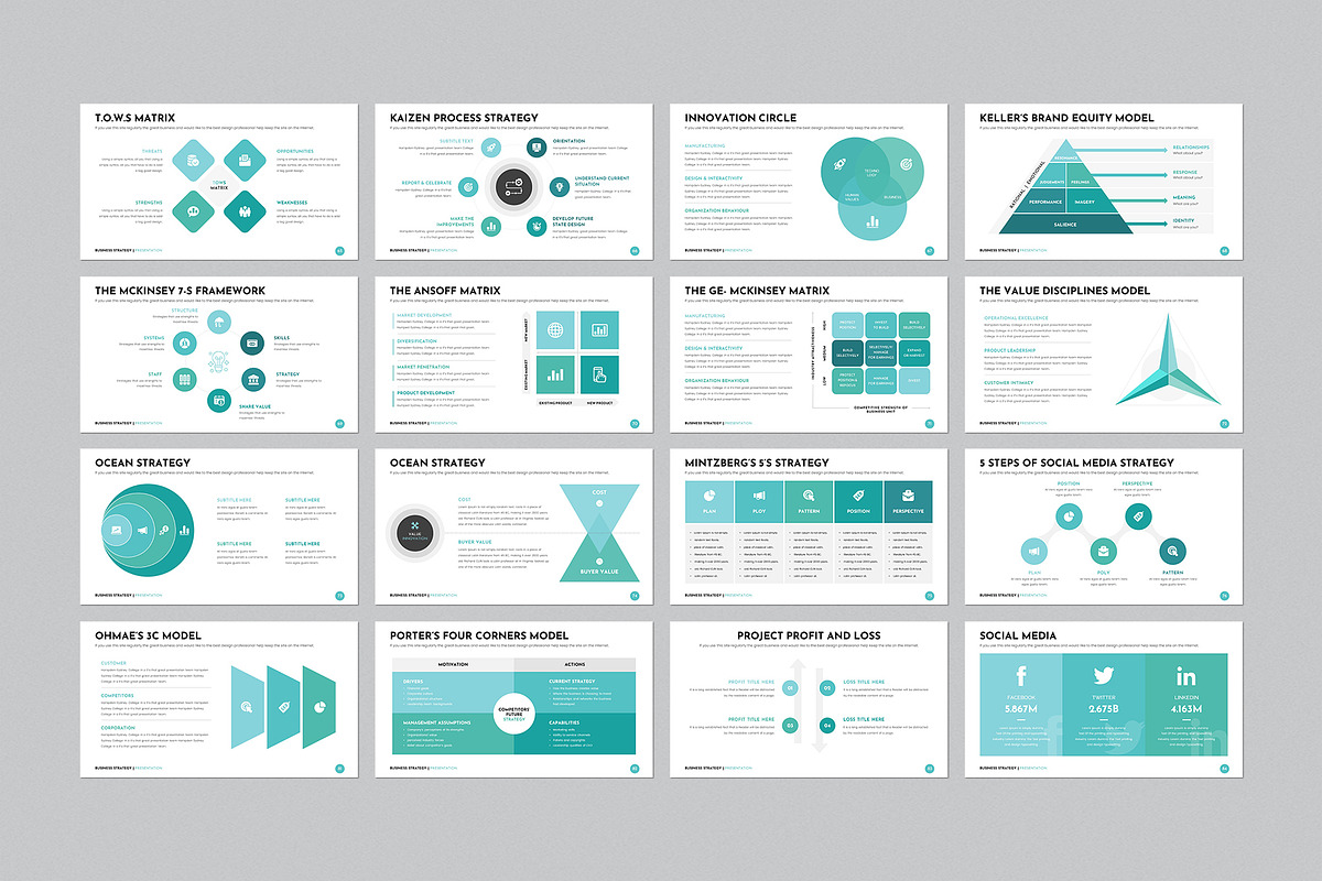 Business Strategy Presentation, a Presentation Template by CreativeSlides (Photo 9 of 26)