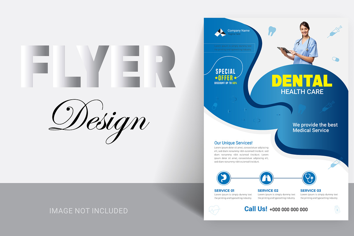 Doctor Services Flyer preview 3