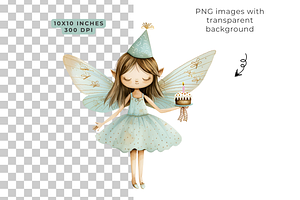 Fairy Garden Clipart, 134 PNG