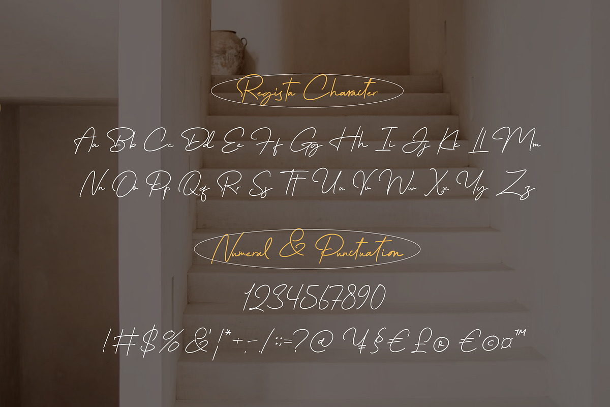 Belitha - Script Handwritten, a Script Font by Lettermine (Photo 9 of 10)
