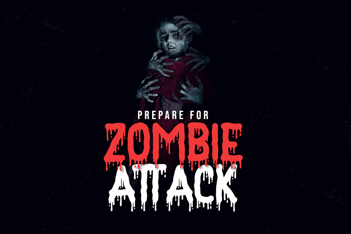 Nightmare - Horror Display Font, a Sans Serif Font by Alpaprana (Photo 7 of 10)