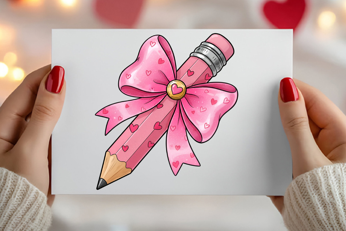 Teacher Valentine PNG, an Illustration by Canvas Craft (Photo 3 of 4)