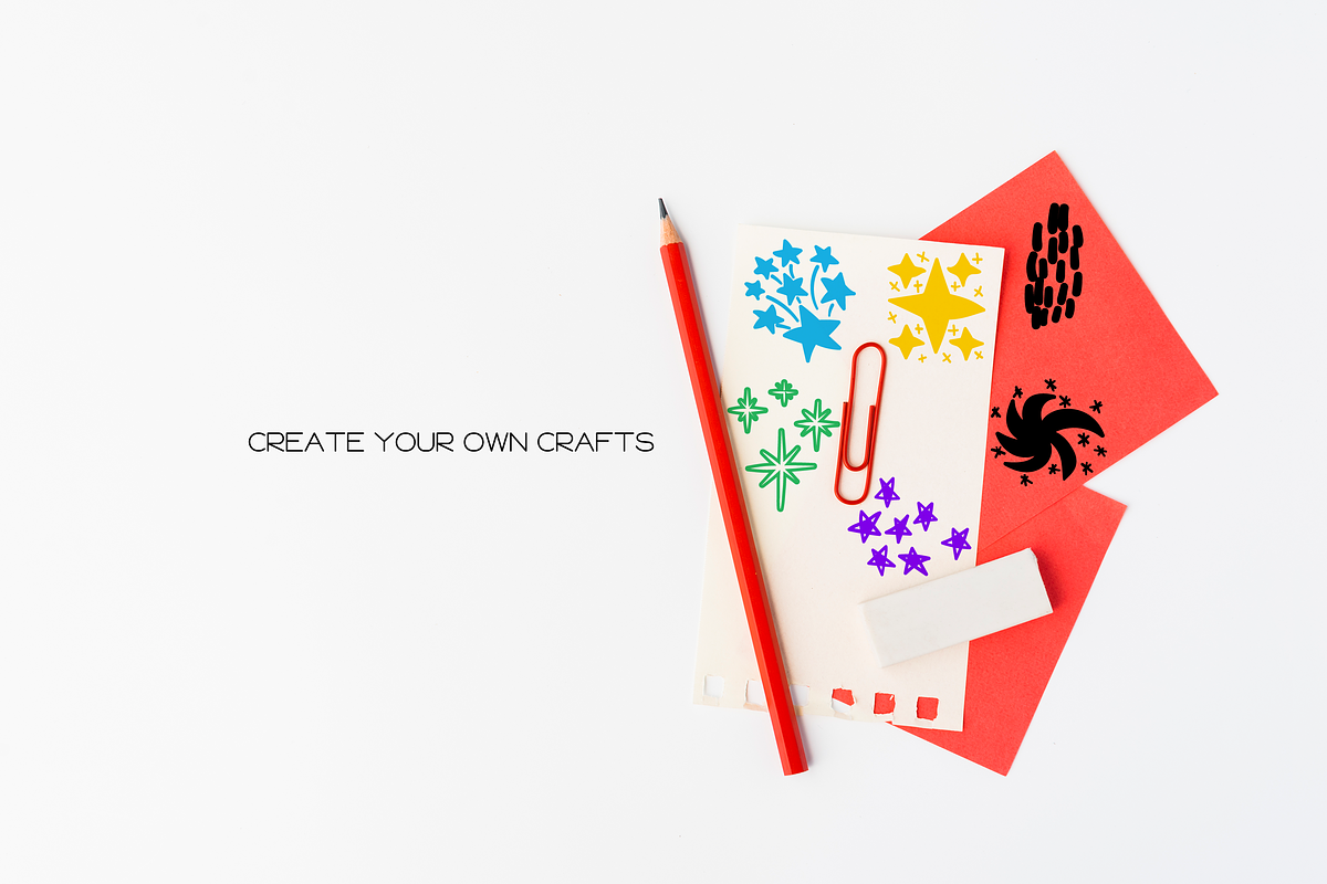 Galaxy Doodles - Dingbats Font, a Symbol Font by WADLEN (Photo 5 of 7)