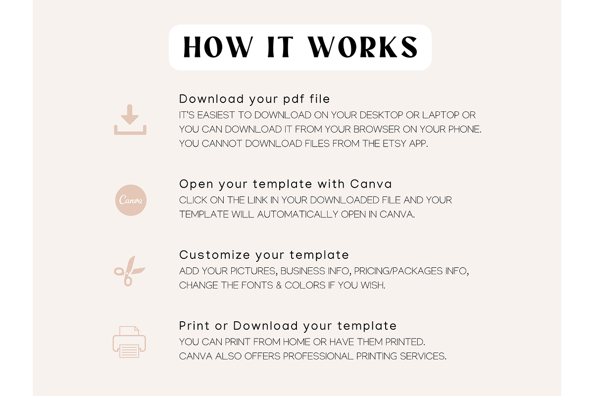 Retro Thank you card Canva template, a Flyer Template by Hellohastore (Photo 11 of 11)
