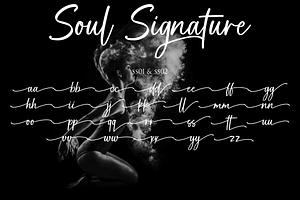 Soul Signature -Signature Font