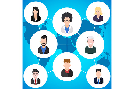 Social media network connection preview 2