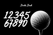 Birdie Bash - Script Golf Typeface, a Script Font by HipFonts (Thumbnail 9 of 9)
