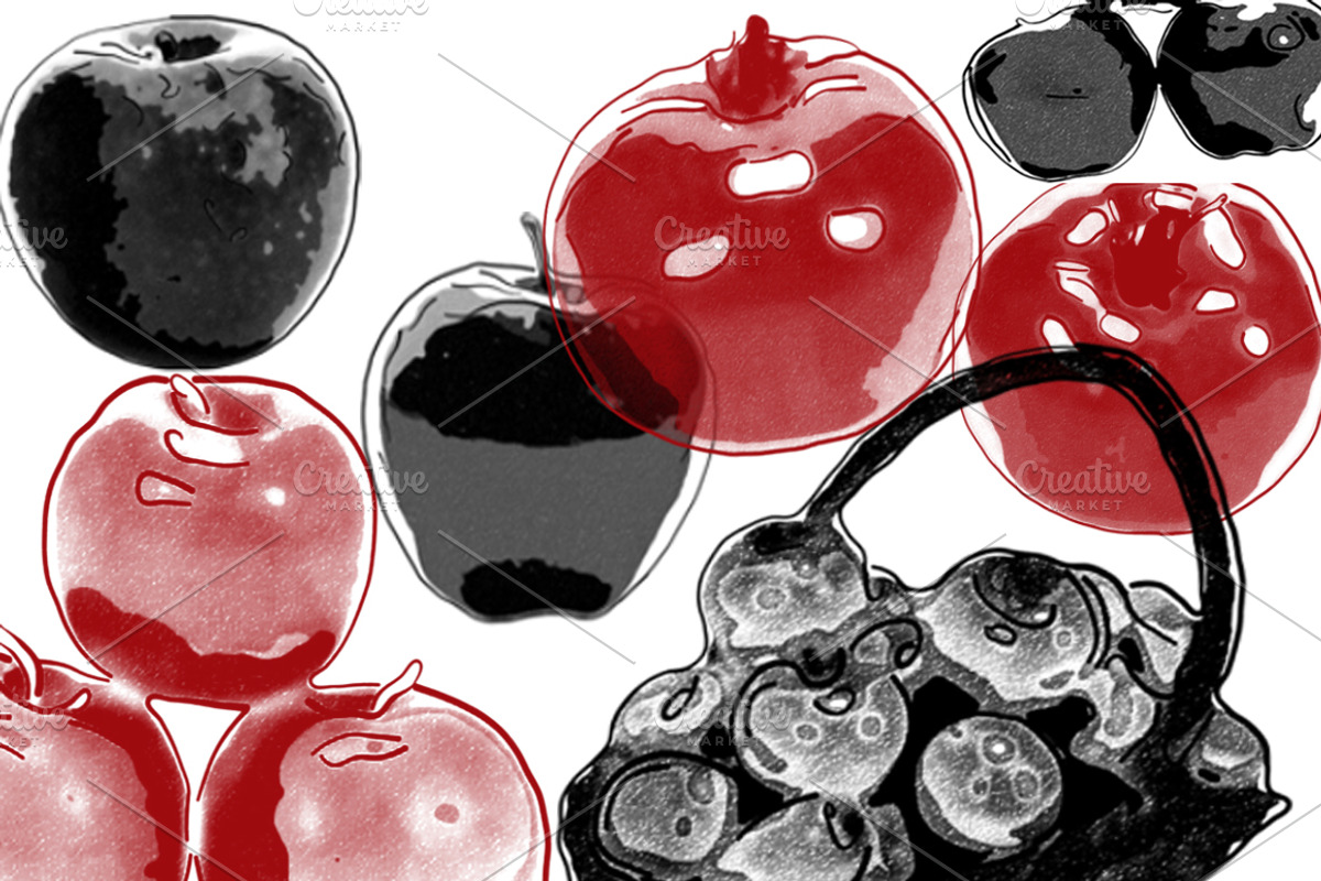 Fruit Brushes - Vol 2, a Brush Add-On by PixieSparks (Photo 3 of 3)