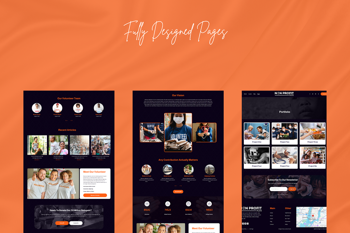 Squarespace Website Template preview 4