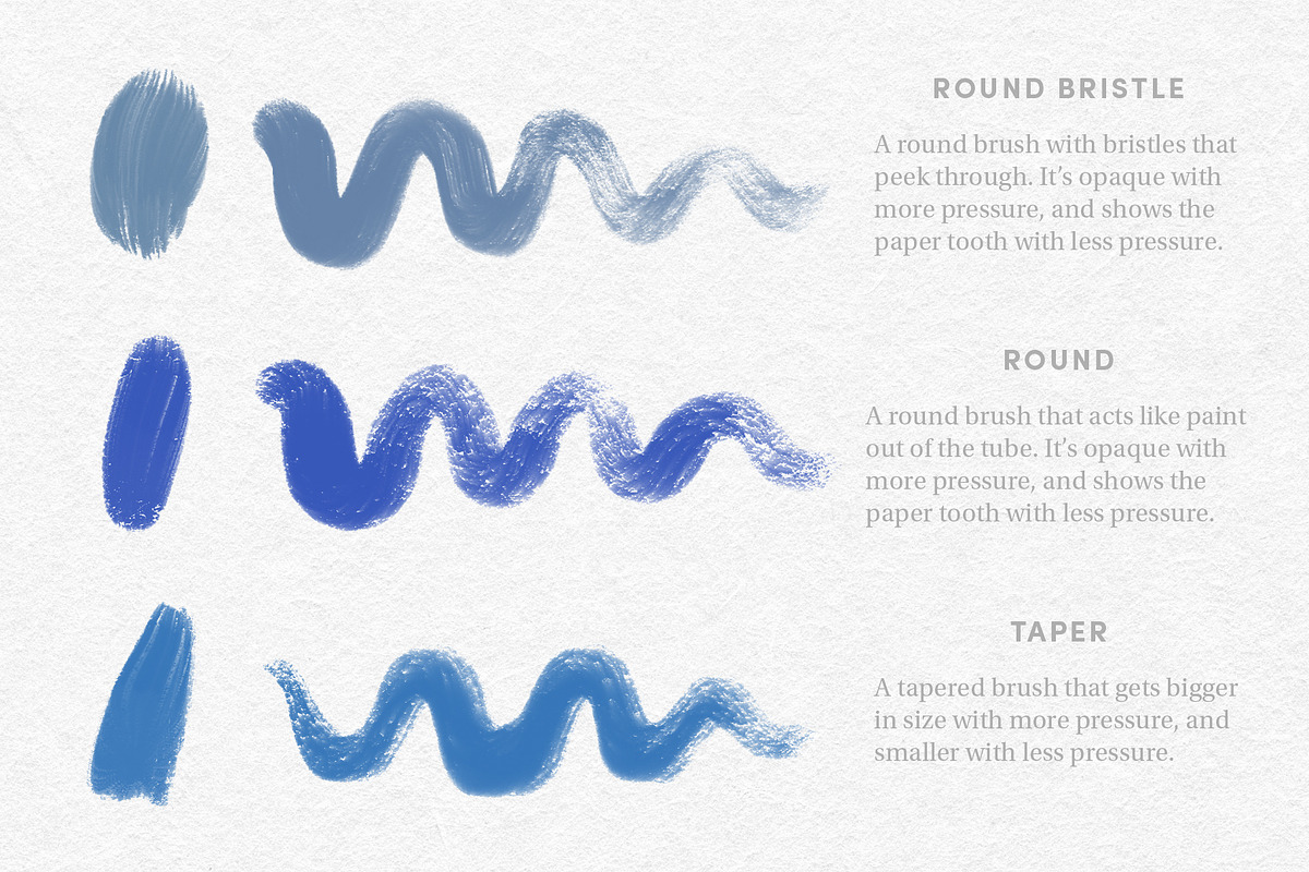 Gouache Set – Procreate Brushes, a Brush Add-On by Sadie Lew (Photo 3 of 17)