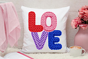 Faux Yarn Love Valentine Png, an Illustration by Canvas Craft (Thumbnail 6 of 7)