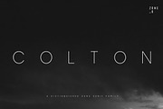 Colton | A Distinguished Family, a Sans Serif Font by Zone 6 (Thumbnail 1 of 15)