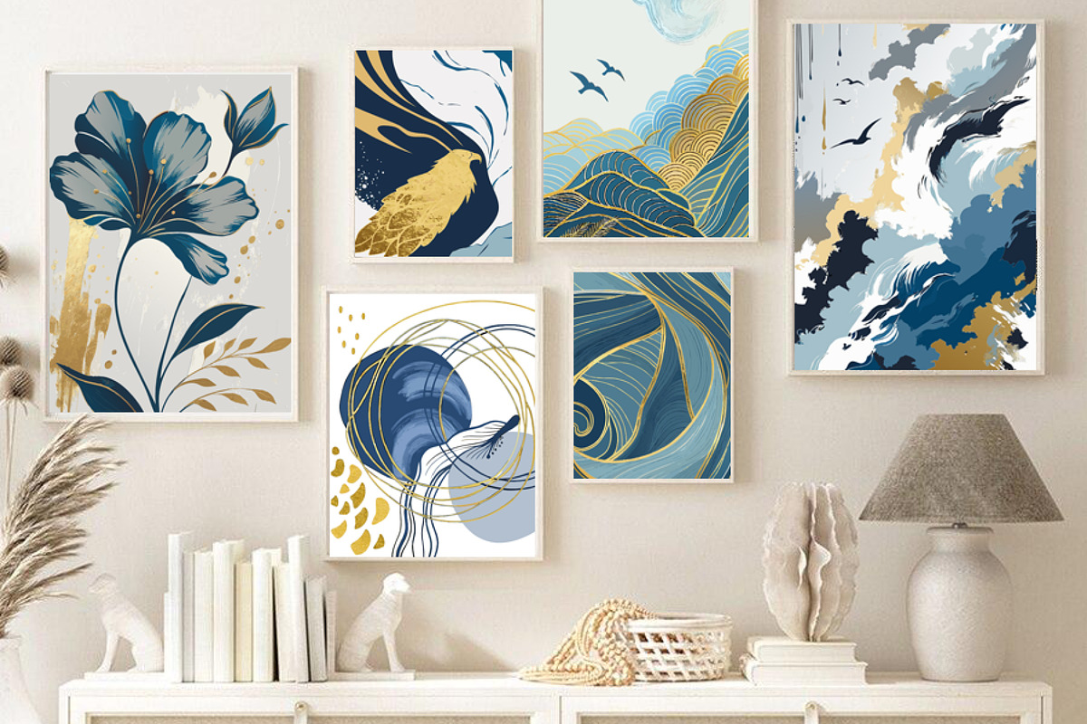 78 Minimalist Wall Art Prints, a Wallpaper Graphic by Helospace (Photo 5 of 10)