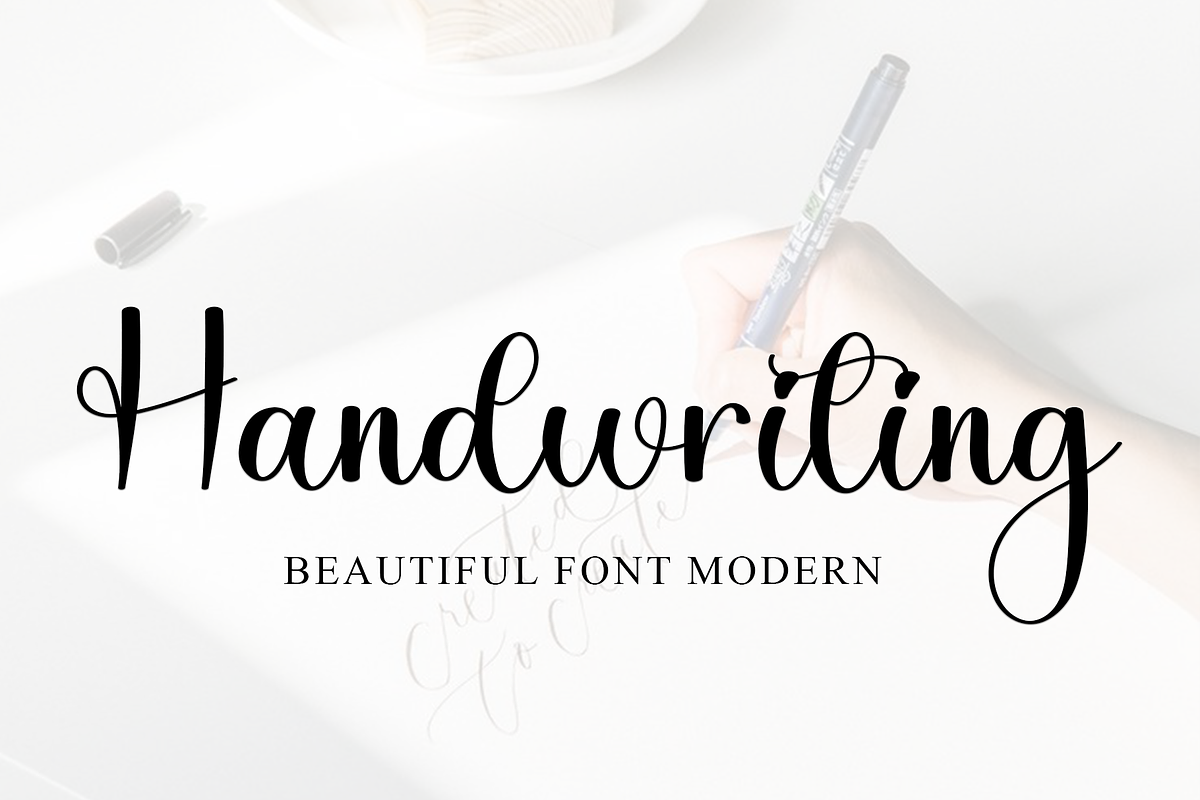 Monday Together, a Handwritten Font by FreshTypeINK (Photo 8 of 8)