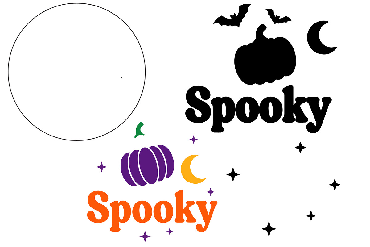 Spooky Halloween Laser Cut SVG, an Object Graphic by Canvas Craft (Photo 3 of 3)