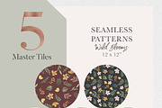 WILD BLOOMS - Watercolor Florals, a Decorative Illustration by Momo Studio (Thumbnail 11 of 13)
